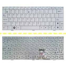 کیبرد لپ تاپ ایسوس Eee PC 1004-1005 سفید-بدون فریم فلت پهن