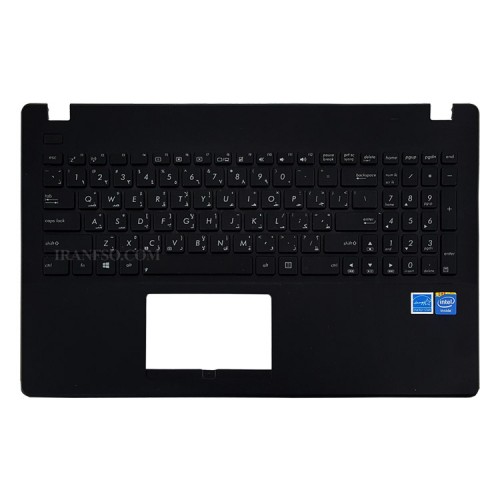 کیبرد لپ تاپ ایسوس X551 مشکی با قاب C خط و خش دار