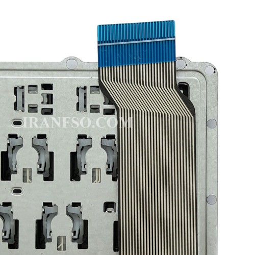 کیبرد لپ تاپ ایسوس VivoBook X441 مشکی-اینترکوچک بدون فریم-به همراه کلید پاور