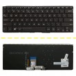 کیبرد لپ تاپ ایسوس ZenBook UX310 مشکی-اینترکوچک-بابک لایت-بدون فریم با کلید پاور