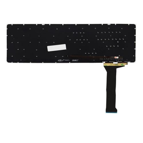 کیبرد لپ تاپ ایسوس ROG GL552 مشکی-اینترکوچک-بابک لایت و کلید پاور