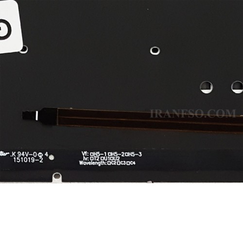 کیبرد لپ تاپ ایسوس ROG GL552 مشکی-اینترکوچک-بابک لایت و کلید پاور