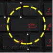 کیبرد لپ تاپ ایسوس ROG GL552 مشکی-اینترکوچک-بابک لایت و کلید پاور