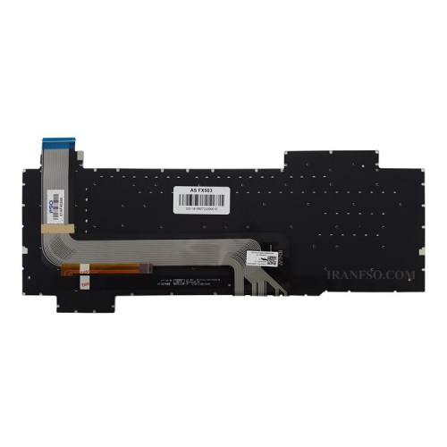 کیبرد لپ تاپ ایسوس FX503 مشکی-اینترکوچک-بابک لایت-بدون فریم با کلید پاور