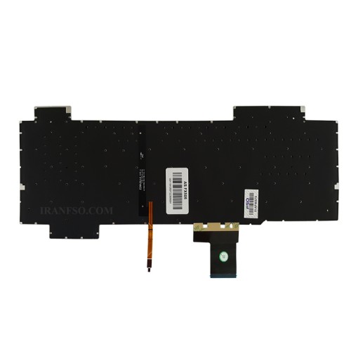 کیبرد لپ تاپ ایسوس TUF Gaming FX505 مشکی-اینترکوچک-بابک لایت-بدون فریم با کلید پاور