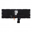 کیبرد لپ تاپ ایسوس ROG G502 مشکی-اینترکوچک-بابک لایت با فونت نارنجی