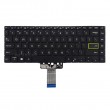 کیبرد لپ تاپ ایسوس VivoBook S433 مشکی-اینترکوچک-بابک لایت-بدون فریم با کلید پاور