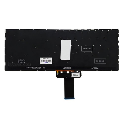 کیبرد لپ تاپ ایسوس VivoBook S433 مشکی-اینترکوچک-بابک لایت-بدون فریم با کلید پاور
