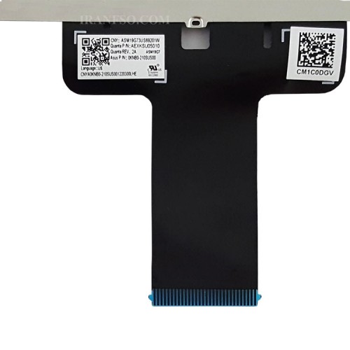 کیبرد لپ تاپ ایسوس VivoBook S433 مشکی-اینترکوچک-بدون بک لایت-بدون فریم با کلید پاور