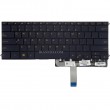 کیبرد لپ تاپ ایسوس ZenBook 3 Delux UX490 سرمه ای-اینترکوچک-بابک لایت-بدون فریم