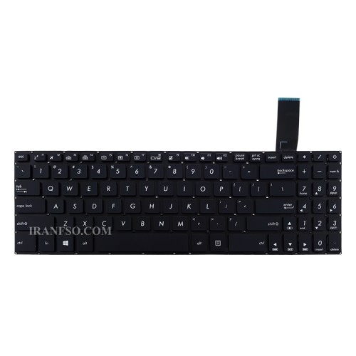 کیبرد لپ تاپ ایسوس FX570 مشکی-اینترکوچک-بدون فریم