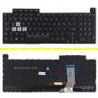 کیبرد لپ تاپ ایسوس ROG Strix G731 مشکی-اینترکوچک-بابک لایت-بدون فریم با کلید پاور