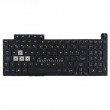 کیبرد لپ تاپ ایسوس ROG Strix G731 مشکی-اینترکوچک-بابک لایت-بدون فریم با کلید پاور