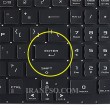 کیبرد لپ تاپ ایسوس ROG Strix G731 مشکی-اینترکوچک-بابک لایت-بدون فریم با کلید پاور