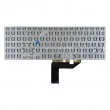 کیبرد لپ تاپ ایسوس VivoBook S15 S531 نقره ای-اینترکوچک-بدون فریم با کلید پاور