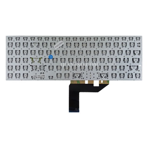کیبرد لپ تاپ ایسوس VivoBook S15 S531 نقره ای-اینترکوچک-بدون فریم با کلید پاور