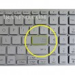 کیبرد لپ تاپ ایسوس VivoBook S15 S531 نقره ای-اینترکوچک-بدون فریم با کلید پاور