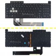 کیبرد لپ تاپ ایسوس TUF Gaming FX506 مشکی-اینترکوچک-بابک لایت-بدون فریم با کلید پاور