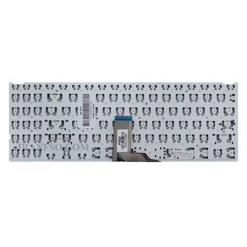 کیبرد لپ تاپ ایسوس VivoBook 15 X512 مشکی-اینترکوچک بدون فریم به همراه کلید پاور