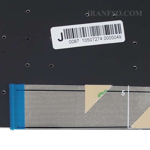 کیبرد لپ تاپ ایسوس TUF Gaming FX507 مشکی-با بک لایت به همراه کلید پاور