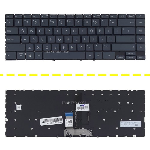کیبرد لپ تاپ ایسوس ZenBook 14 UX425 مشکی