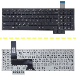 کیبرد لپ تاپ ایسوس ROG G750J مشکی بدون فریم