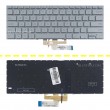کیبرد لپ تاپ ایسوس ZenBook Flip 14 UX462 نقره ای-اینترکوچک با بک لایت بدون فریم