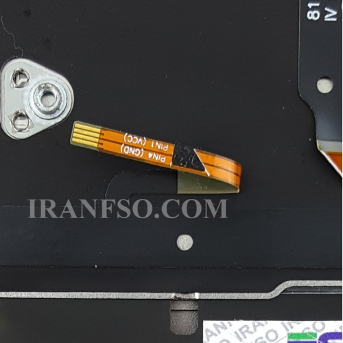 کیبرد لپ تاپ ایسوس ZenBook 3 Delux UX490 رزگلد اینترکوچک-بابک لایت-با قاب C
