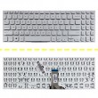 کیبرد لپ تاپ ایسوس VivoBook S15 K530 نقره ای-اینترکوچک بدون فریم به همراه کلید پاور