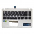 کیبرد لپ تاپ ایسوس X552 مشکی با قاب C سفید اینتر کوچک-دست دوم