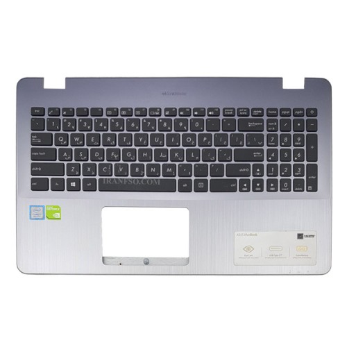 کیبرد لپ تاپ ایسوس X542 با قاب C دست دوم