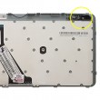 کیبرد لپ تاپ ایسر Aspire V5-571 مشکی با فریم نقره ای-به همراه کلید پاور