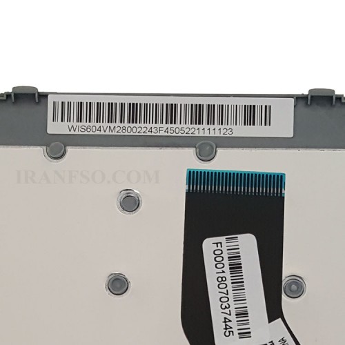 کیبرد لپ تاپ ایسر Aspire V5-571 مشکی با فریم-به همراه کلید پاور