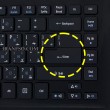 کیبرد لپ تاپ ایسر Aspire E1-432 مشکی با قاب C به همراه تاچ پد-خط و خش دار