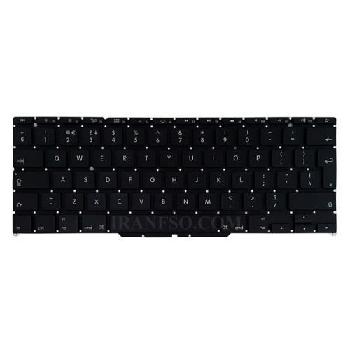 کیبرد لپ تاپ اپل A1370 مشکی-اینتربزرگ