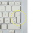 کیبرد لپ تاپ اپل MacBook Pro A1181 سفید با قاب C به همراه تاچ پد دست دوم