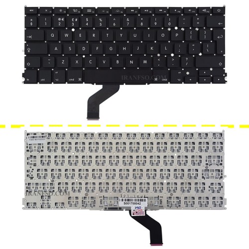 کیبرد لپ تاپ اپل MacBook Pro A1425 مشکی-اینتربزرگ