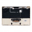کیبرد لپ تاپ اپل MacBook A1534_2015 مشکی با قاب C طلایی به همراه تاچ پد دست دوم