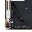 کیبرد لپ تاپ اپل MacBook A1534_2015 مشکی با قاب C طلایی به همراه تاچ پد دست دوم