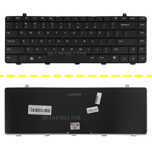 کیبرد لپ تاپ دل Inspiron 1464 مشکی