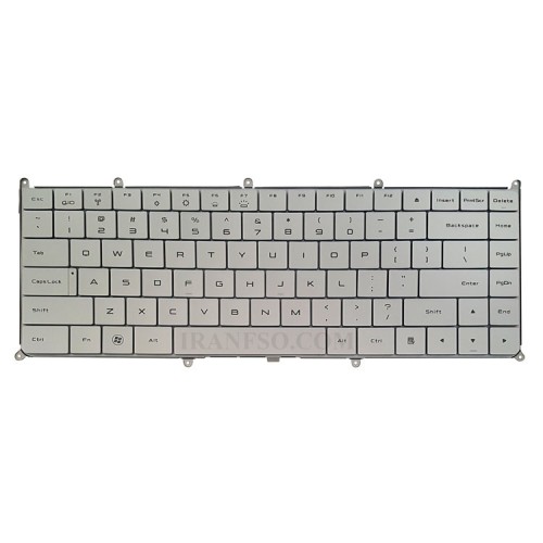 کیبرد لپ تاپ دل XPS Adamo13 نقره ای