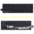 کیبرد لپ تاپ دل Inspiron 15-5567 مشکی-اینترکوچک با بک لایت-بدون فریم
