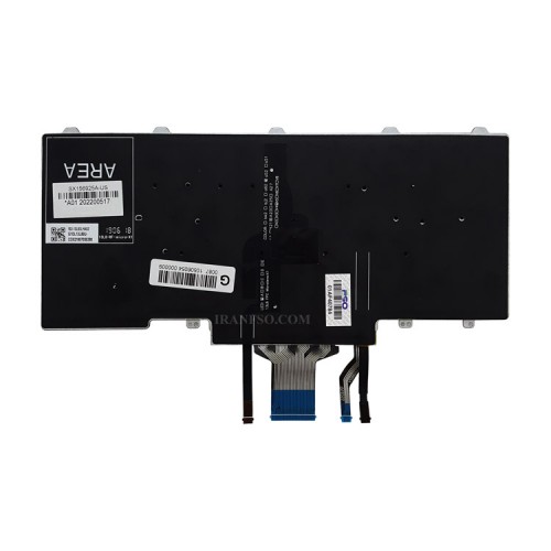 کیبرد لپ تاپ دل Latitude E5470 مشکی-اینترکوچک-با موس و بک لایت-بدون فریم