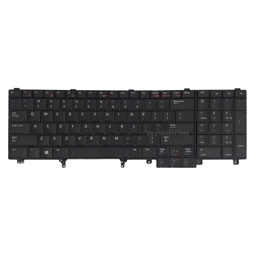 کیبرد لپ تاپ دل Latitude E6520 مشکی-بدون برد
