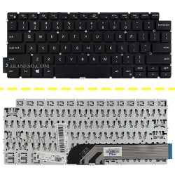 کیبرد لپ تاپ دل Inspiron 14 7490 مشکی اینترکوچک