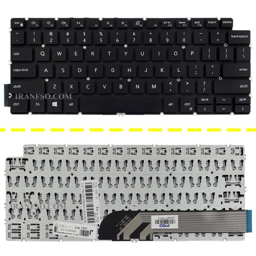 کیبرد لپ تاپ دل Inspiron 14 7490 مشکی اینترکوچک