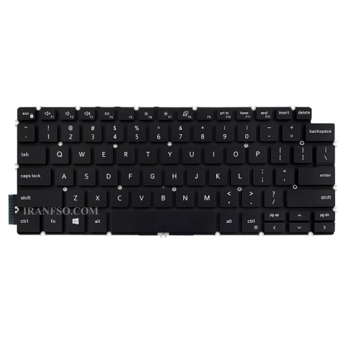 کیبرد لپ تاپ دل Inspiron 14 7490 مشکی اینترکوچک