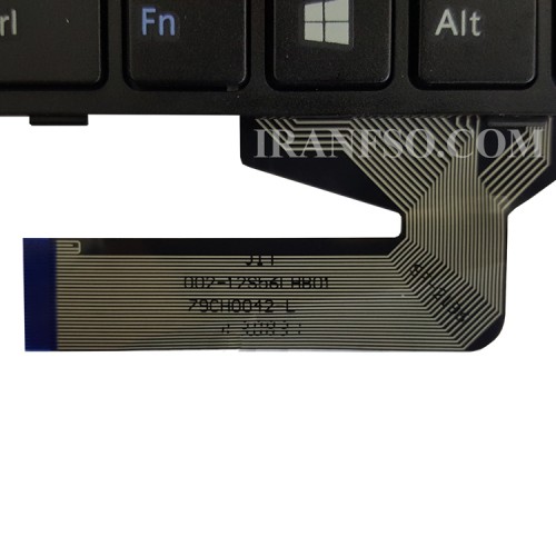 کیبرد لپ تاپ فوجیتسو Lifebook AH544 مشکی-با فریم