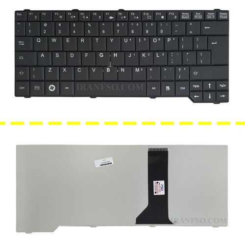 کیبرد لپ تاپ فوجیتسو Lifebook 6515-6545-3650 مشکی