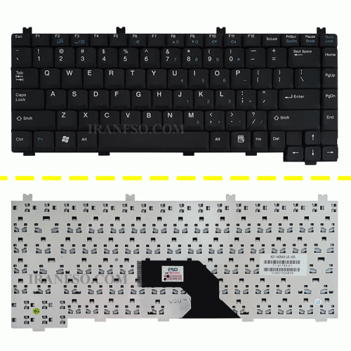کیبرد لپ تاپ فوجیتسو Lifebook 2010